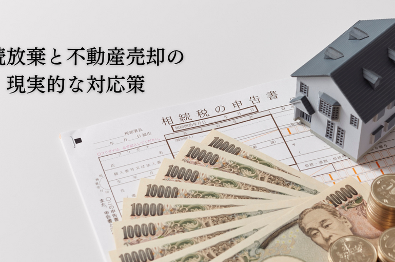 相続放棄と不動産売却の現実的な対応策